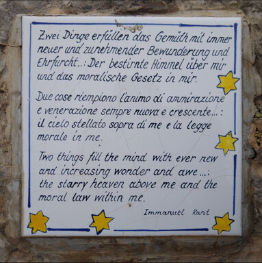 Belvedere filosofico, Capri