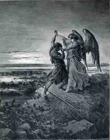 Gustave Doré, Jacob wrestling with the angel
